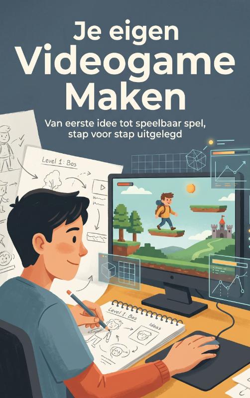 Omslag van Je eigen Videogame Maken