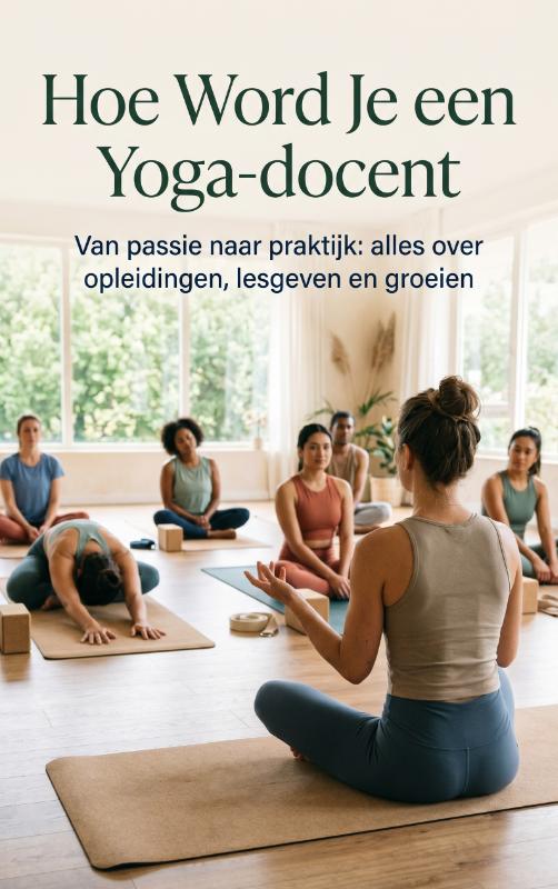 Omslag van Hoe Word Je een Yoga-docent