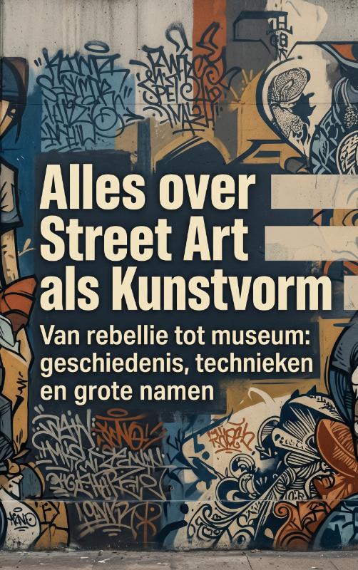 Omslag van Alles over Street Art als Kunstvorm