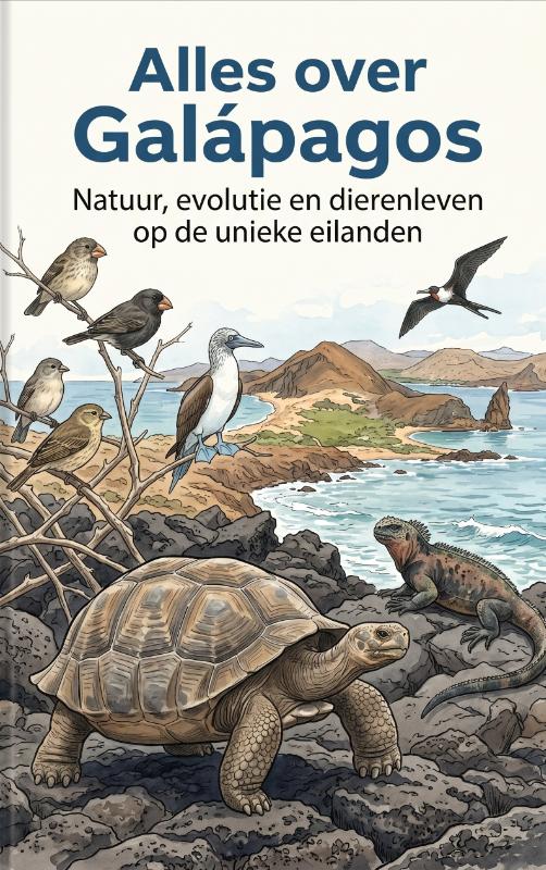 Omslag van Alles over Galápagos