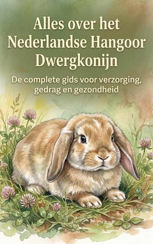 Omslag van Alles over het Nederlandse Hangoor Dwergkonijn