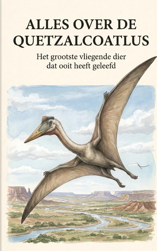 Omslag van Alles over de Quetzalcoatlus
