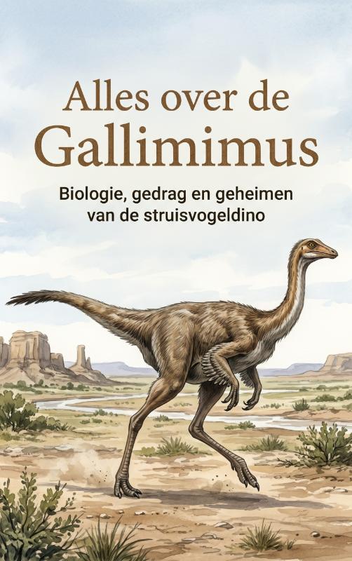 Omslag van Alles over de Gallimimus