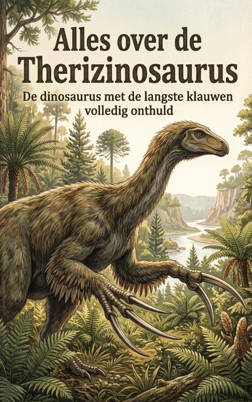Omslag van Alles over de Therizinosaurus