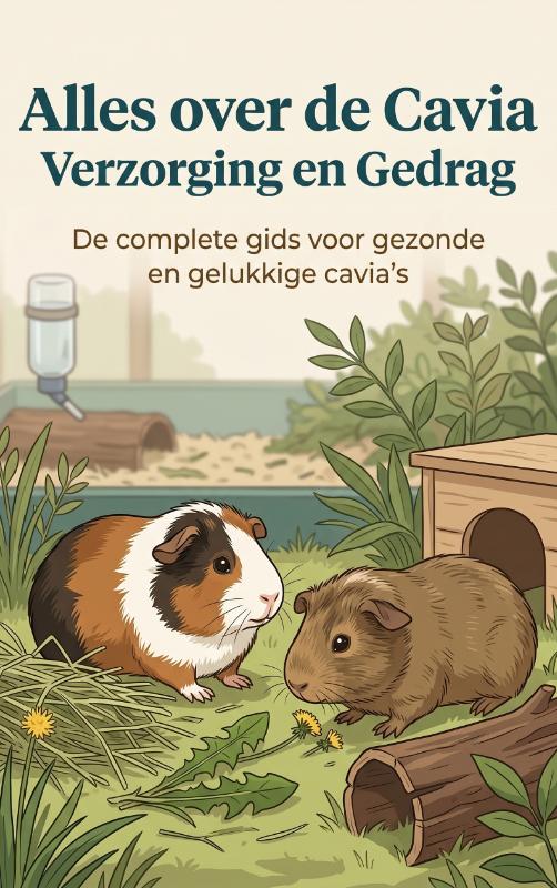 Omslag van Alles over de Cavia: Verzorging en Gedrag