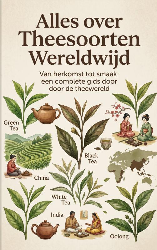 Omslag van Alles over Theesoorten Wereldwijd