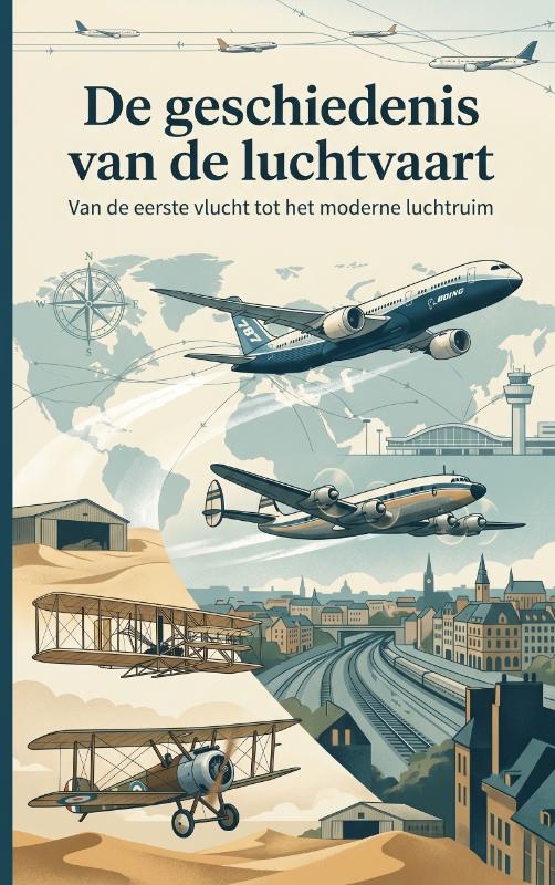 Omslag van De geschiedenis van de luchtvaart
