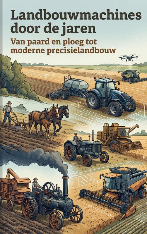 Omslag van Landbouwmachines door de jaren