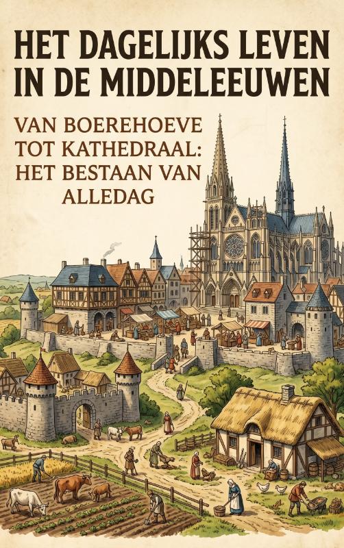 Omslag van Het dagelijks leven in de Middeleeuwen