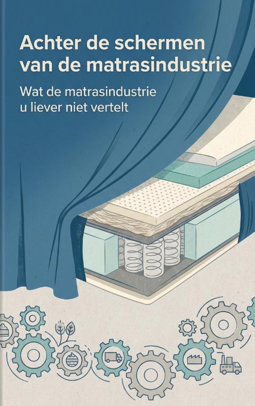 Omslag van Achter de schermen van de matrasindustrie