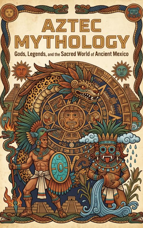 Omslag van Aztec Mythology