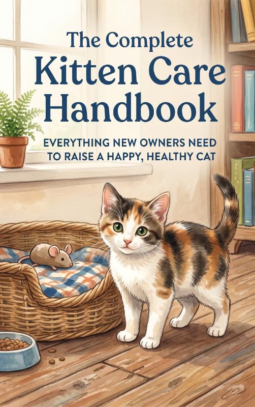 Omslag van The Complete Kitten Care Handbook