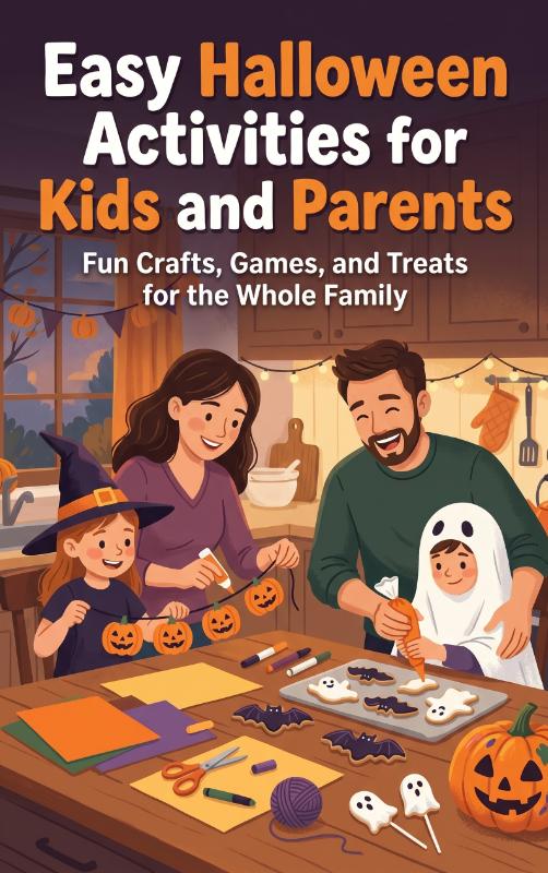 Omslag van Easy Halloween Activities for Kids and Parents
