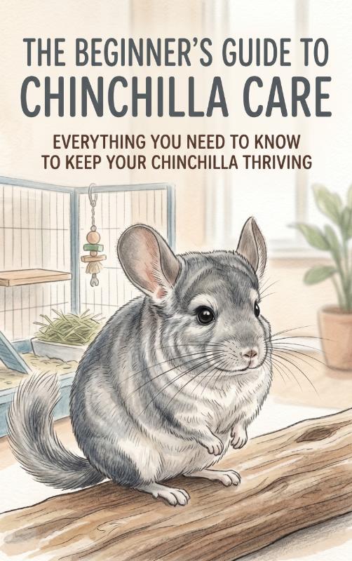 Omslag van The Beginner's Guide to Chinchilla Care