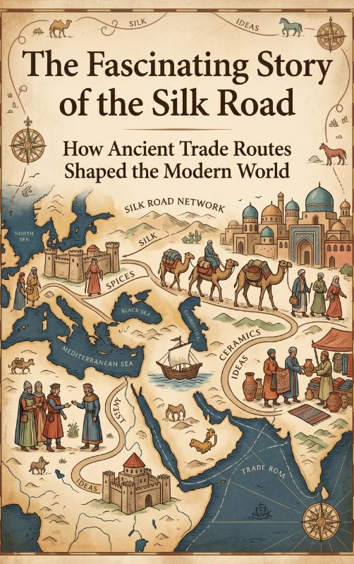 Omslag van The Fascinating Story of the Silk Road