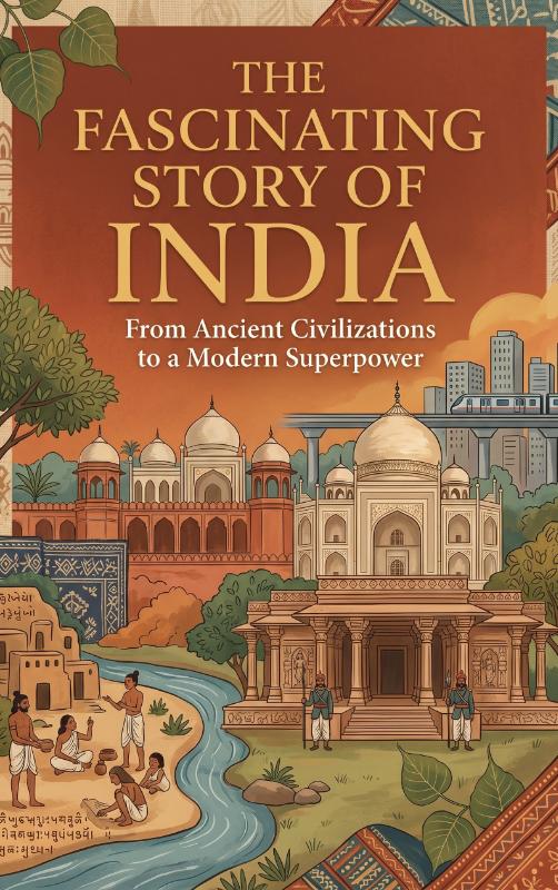 Omslag van The Fascinating Story of India