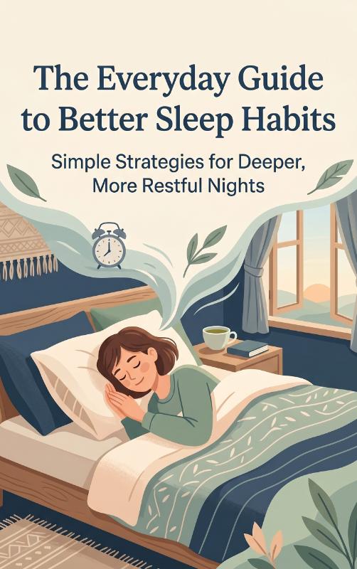 Omslag van The Everyday Guide to Better Sleep Habits