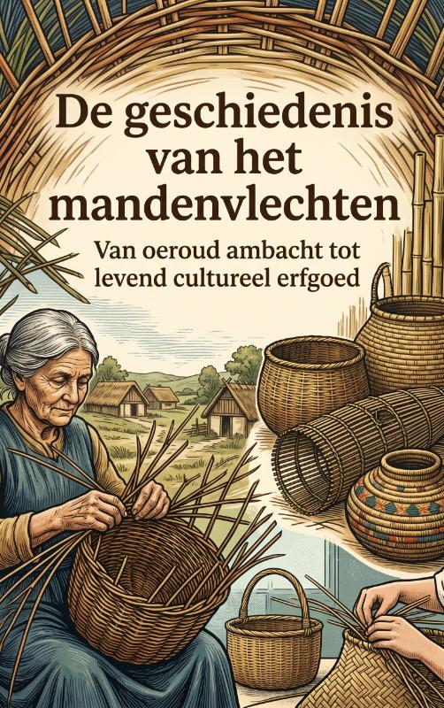 Omslag van De geschiedenis van het mandenvlechten