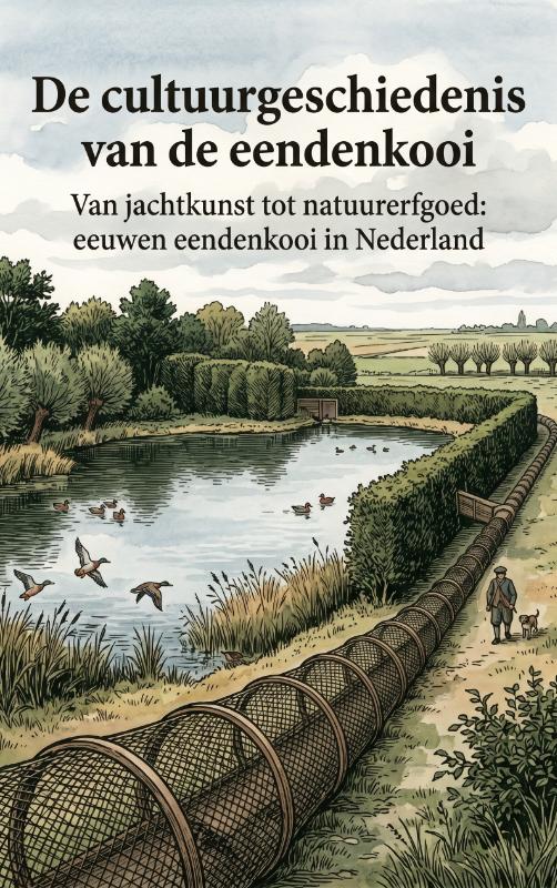 Omslag van De cultuurgeschiedenis van de eendenkooi