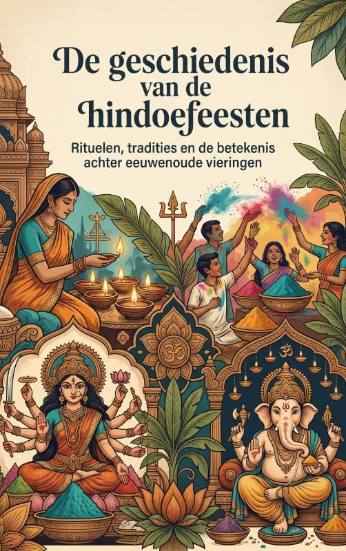Omslag van De geschiedenis van de hindoefeesten