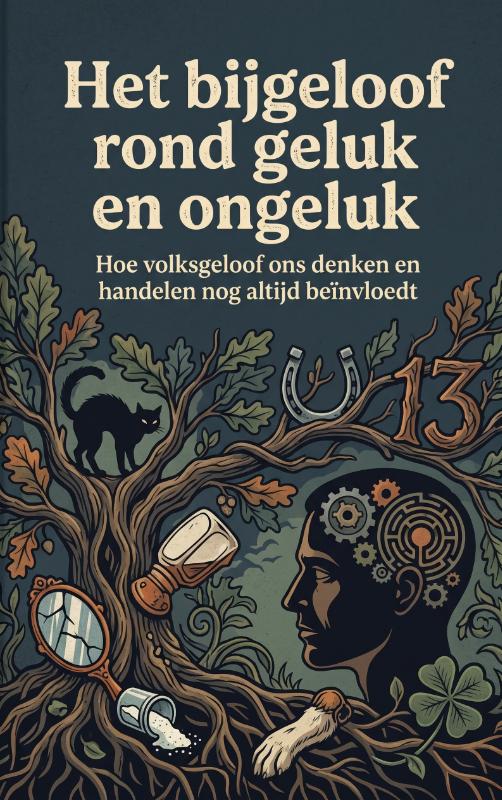 Omslag van Het bijgeloof rond geluk en ongeluk