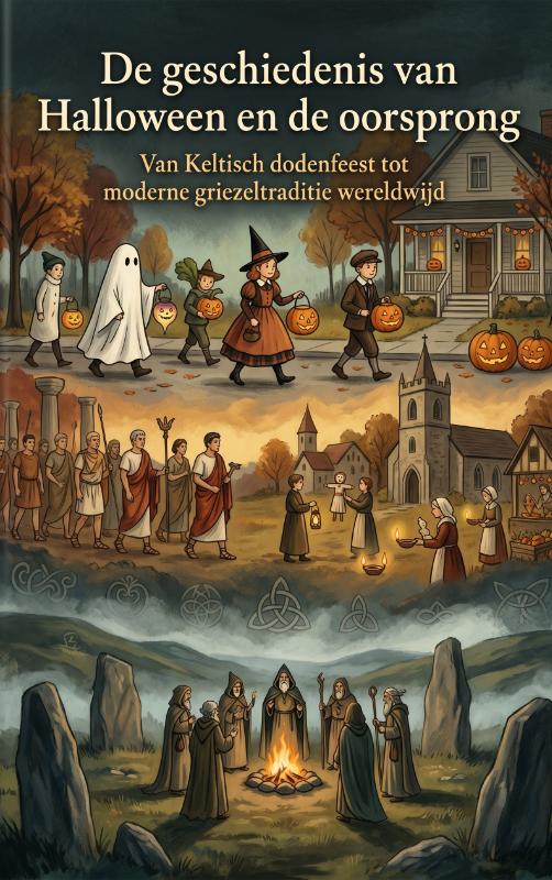 Omslag van De geschiedenis van Halloween en de oorsprong