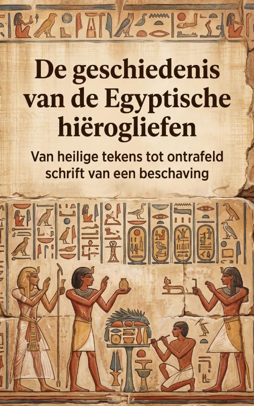 Omslag van De geschiedenis van de Egyptische hiërogliefen