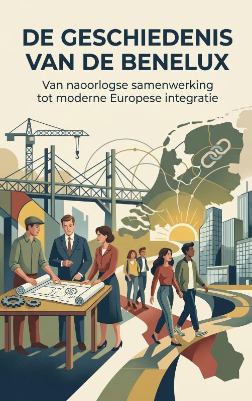 Omslag van De geschiedenis van de Benelux