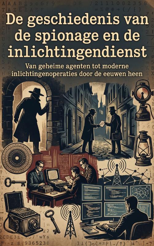 Omslag van De geschiedenis van de spionage en de inlichtingendienst