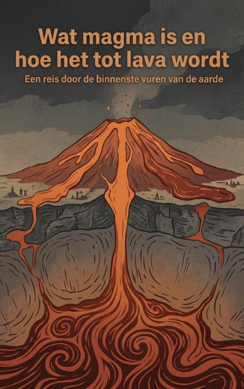 Omslag van Wat magma is en hoe het tot lava wordt