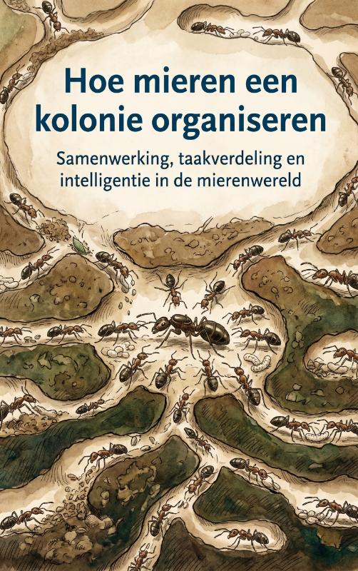 Omslag van Hoe mieren een kolonie organiseren