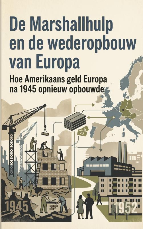 Omslag van De Marshallhulp en de wederopbouw van Europa