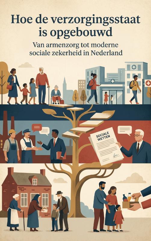 Omslag van Hoe de verzorgingsstaat is opgebouwd
