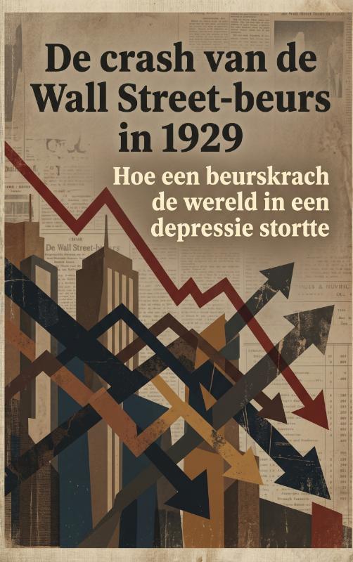 Omslag van De crash van de Wall Street-beurs in 1929