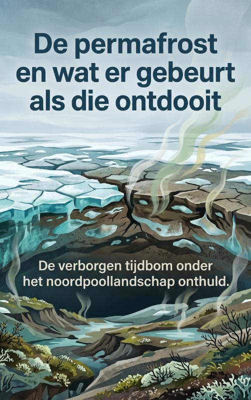 Omslag van De permafrost en wat er gebeurt als die ontdooit