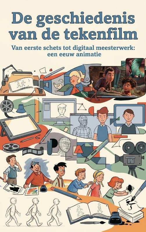 Omslag van De geschiedenis van de tekenfilm