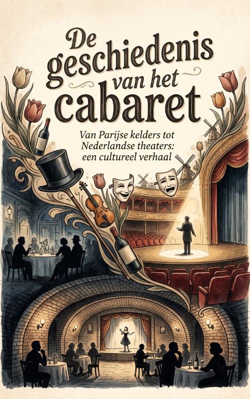 Omslag van De geschiedenis van het cabaret
