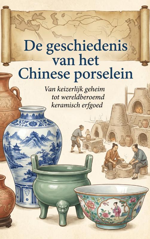 Omslag van De geschiedenis van het Chinese porselein