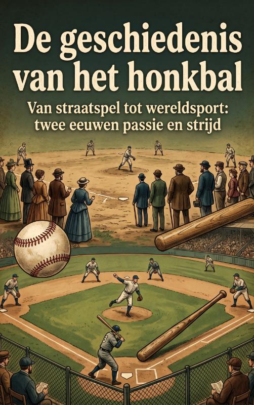 Omslag van De geschiedenis van het honkbal