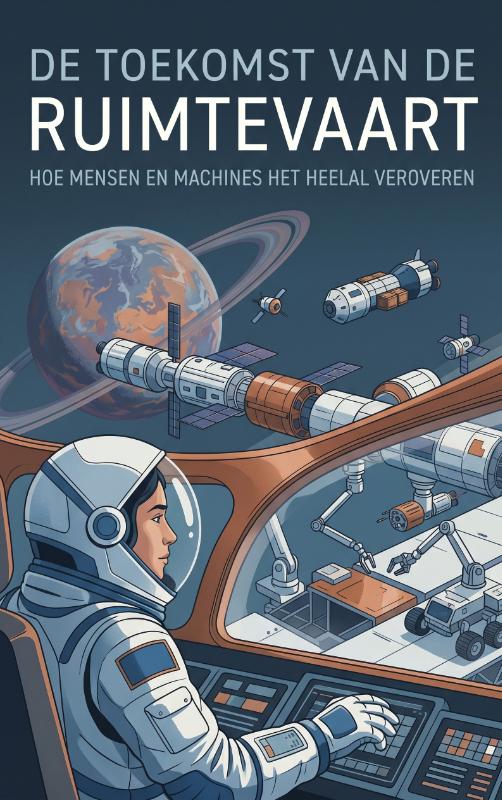 Omslag van De toekomst van de ruimtevaart
