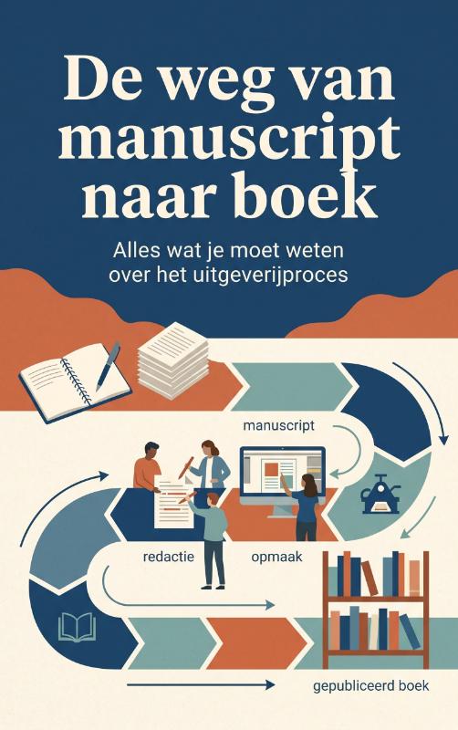 Omslag van De weg van manuscript naar boek