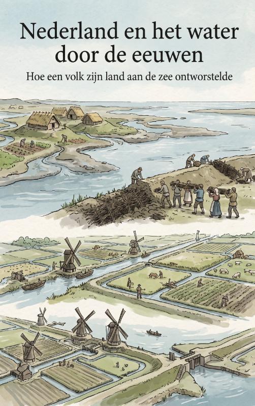 Omslag van Nederland en het water door de eeuwen