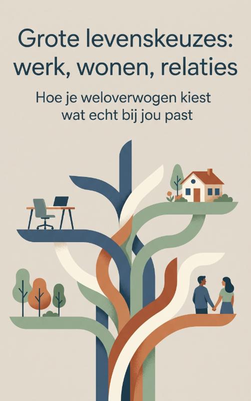 Omslag van Grote levenskeuzes: werk, wonen, relaties