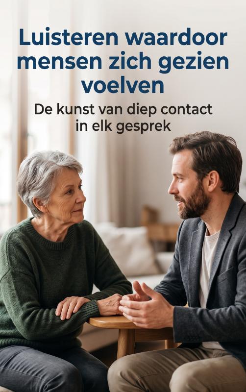 Omslag van Luisteren waardoor mensen zich gezien voelen