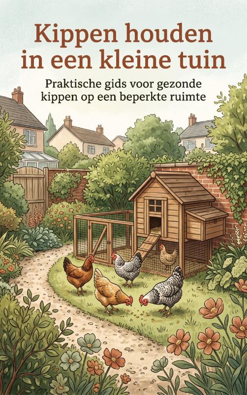 Omslag van Kippen houden in een kleine tuin