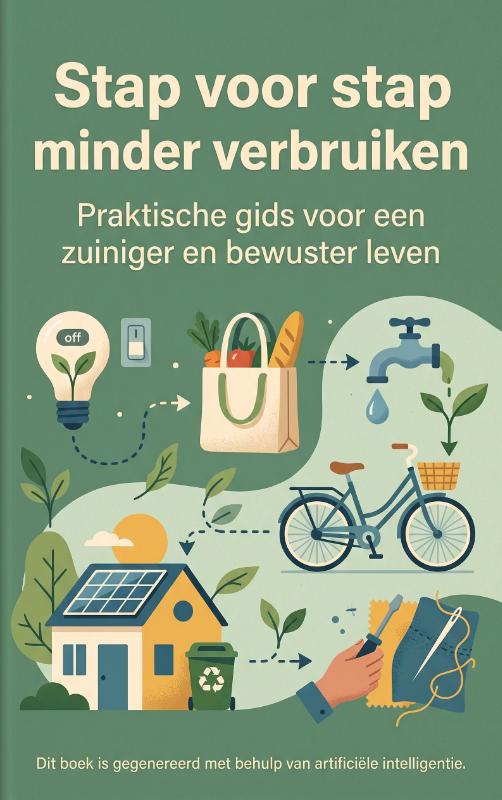 Omslag van Stap voor stap minder verbruiken