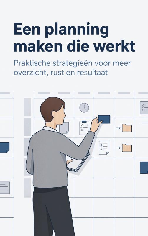 Omslag van Een planning maken die werkt