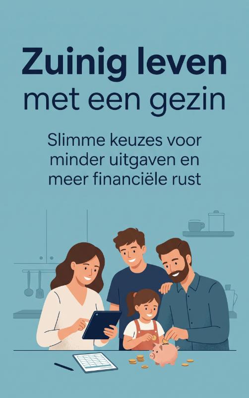 Omslag van Zuinig leven met een gezin