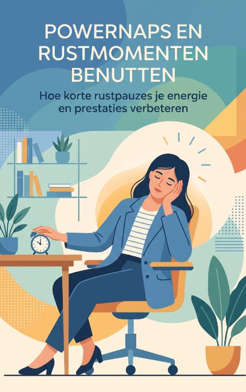Omslag van Powernaps en rustmomenten benutten