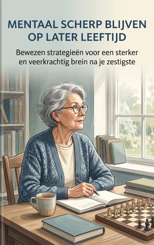 Omslag van Mentaal scherp blijven op latere leeftijd